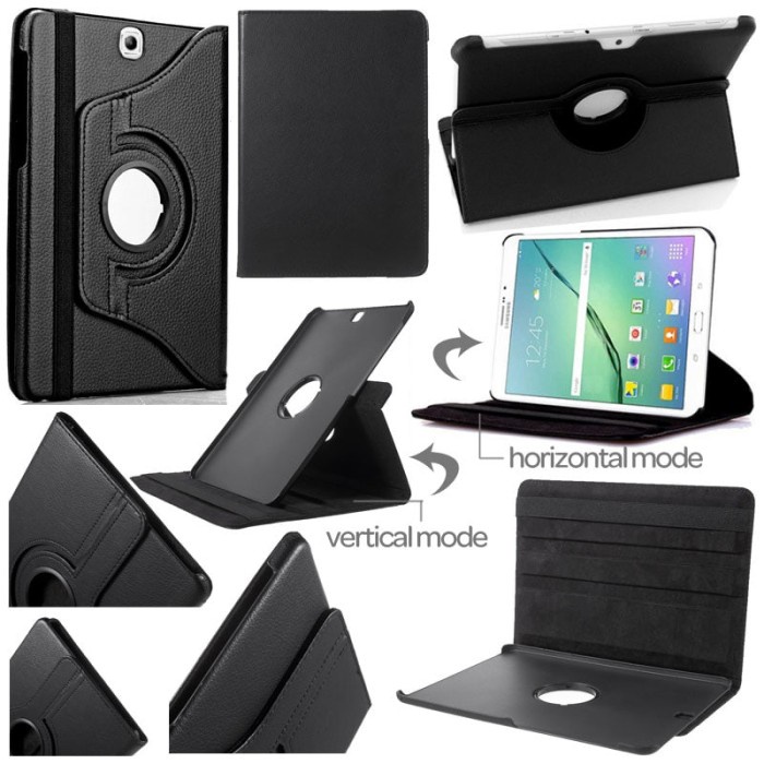 [Original] Samsung Galaxy Tab S2 9.7 2016 Retro Leather Wallet Case Casing Terbaru