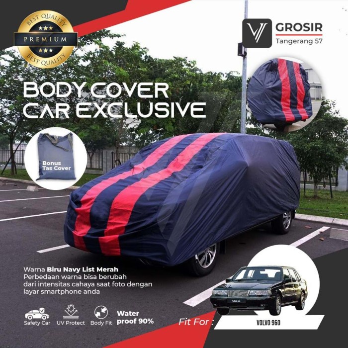 Shield Body Cover Volvo 960 Sarung Mobil Volvo 960 Best