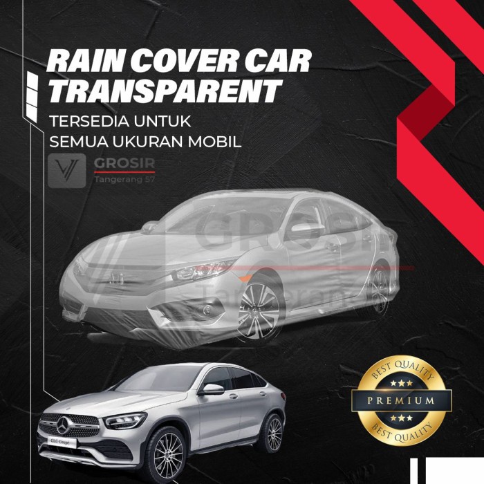 Sarung Transparan Mercy Glc 300 Coupe Amg / Body Cover Mercy Glc 300 Best