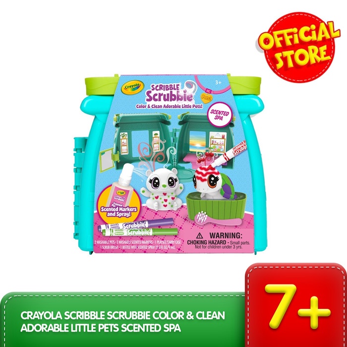

Crayola Scribble Scrubbie Color & Clean Adorable Little Pets Scented