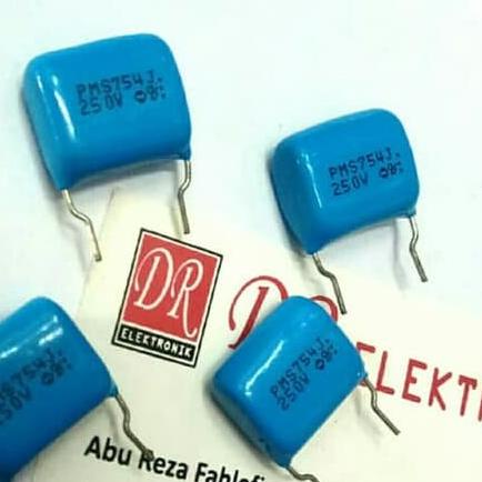 Update Milar mylar Kapasitor Capasitor 754j 754 750nF 750 nF 250 volt 250v dre3 Kualitas Baik