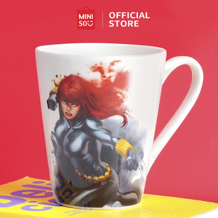 Terbaru Miniso Marvel Gelas Keramik 346Ml Ceramic Mug