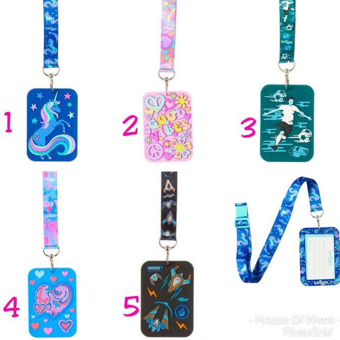 

Smiggle Good Vibes Scented Id Lanyard - Gantungan Kartu Smiggle Berkualitas
