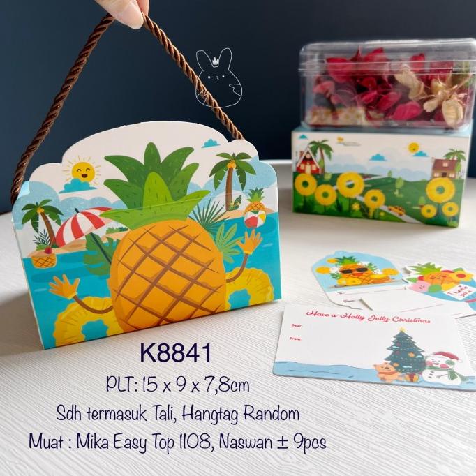 

Kotak Toples Nastar K8841| Naswan| Goody Bag Nenas Original