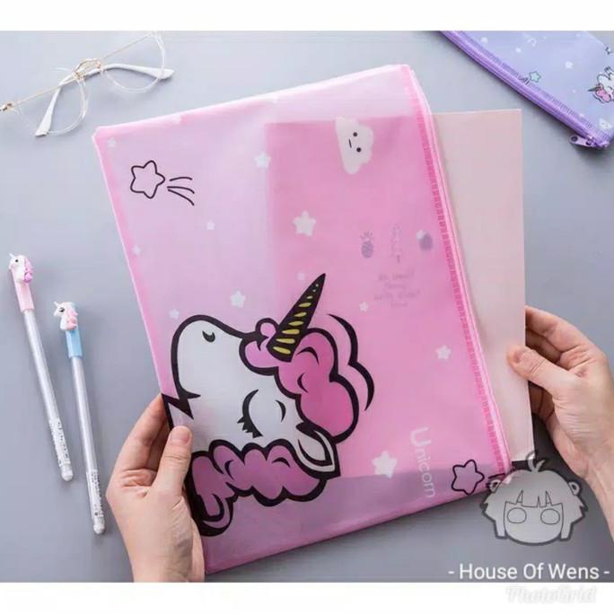 

Bag File Unicorn A4 Pvc - Tempat File A4 Unicorn Stok Terbatas