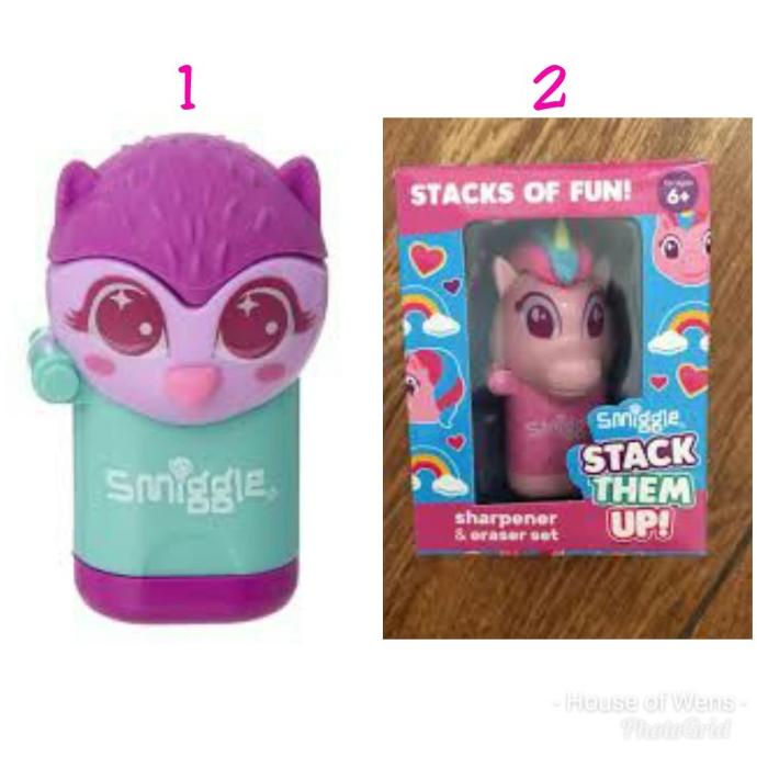 

Smiggle Sharpener Stack Them Up - Rahutan Smiggle Stok Terbatas