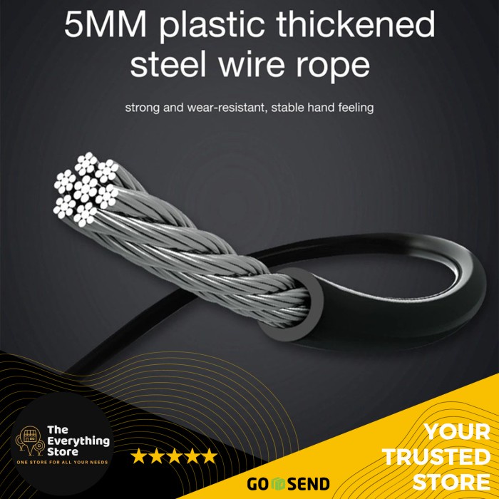 Tali Skipping Premium Dengan Led Skipping Rope With Led