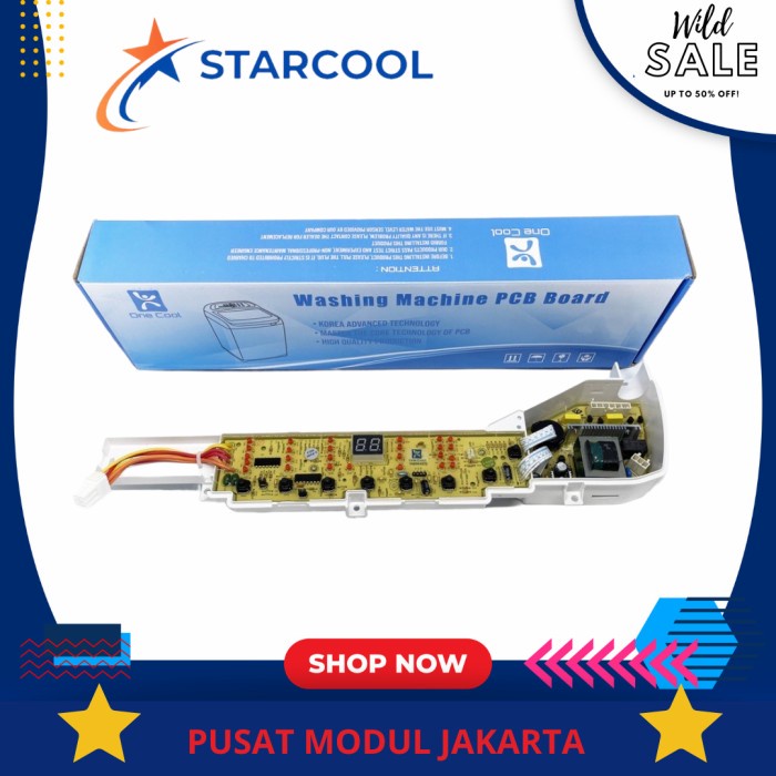 Modul Pcb Mesin Cuci Sanyo Aqw-78Dd / Aqw-88Dd / Aqw98Dd