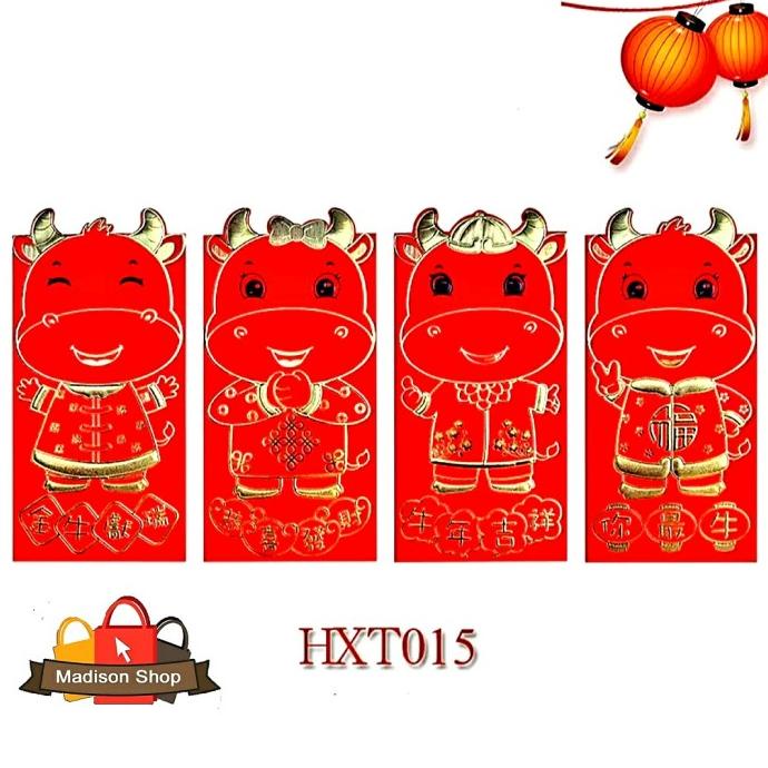 

Hxt015 Angpao Kerbau Panjang Isi 4 Ampao Imlek Murah Ampau Sincia Sale Limited Edition