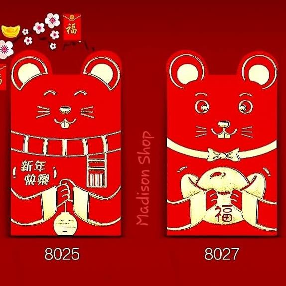 

Angpao Tikus Pendek 3D Isi 6 Ampao Murah Grosir Amplop Imlek Lusinan Terbaik