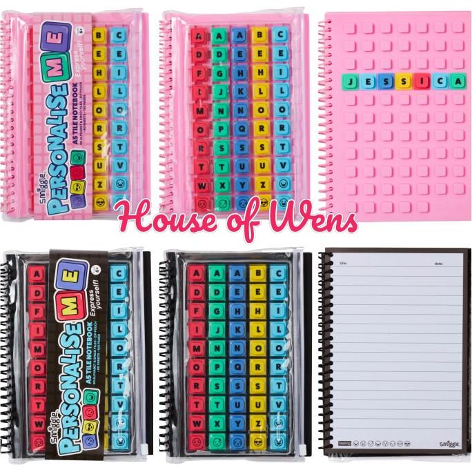 

Smiggle Personalise Me Notebook Original - Buki Notebook Limited Edition