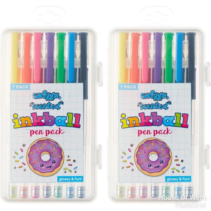 

Smiggle Inall Scented Pen Pack X7 - Pulpen Warna Wangi Smiggle Terbaik