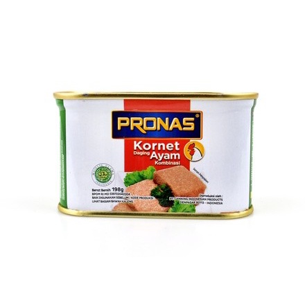 

Gratis Ongkir Kornet Ayam Pronas 198 Gr Chicken Corned Kaleng