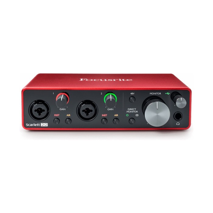 Soundcard Focusrite Scarlett 2i2 3rd Gen Original
