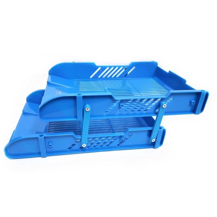 Gratis Ongkir Laci Rak Kertas Meja 2 Tingkat Letter Tray Elevated Tray 602 Gunindo