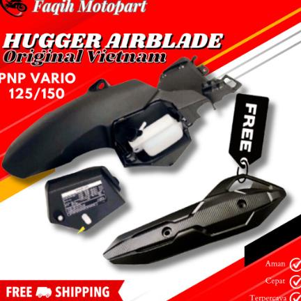 PROMO MURAH HUGGER AIRBLADE SPAKBOR KOLONG VARIO PLUS TAMENG KNALPOT HUGGER VARIO OLD SPAKBOR KOLONG