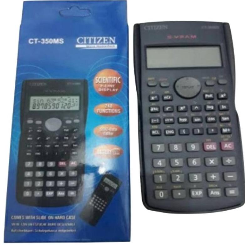 

Special Sale! KALKULATOR scientific CITIZEN CT-350MS calculator ilmiah sekolah sin cos tan 2 line display pink biru hijau Sale