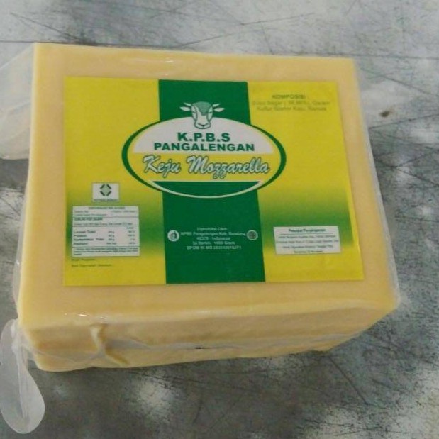

Keju Mozzarella Kpbs Pangalengan, @ 1Kg ( Harga Reseller)