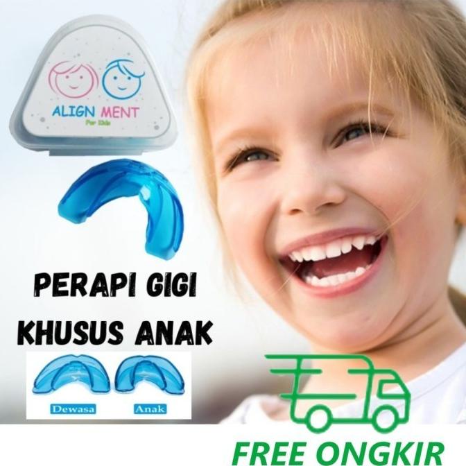 TRAINER ALIGNMENT Behel Karet Sillicone Perapi Gigi Anak 100% Ori