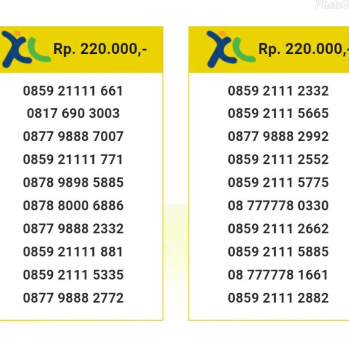 [COD] Nomor Cantik Xl Abba 1771 Abab 2727 0817 1771 2727 Rly01 Limited