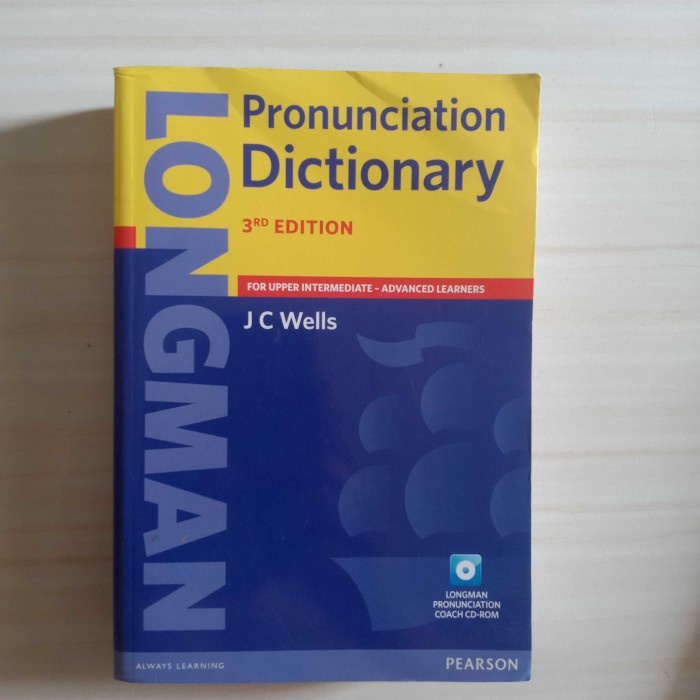 [COD] Longman Pronunciation Dictionary  Original Terbatas