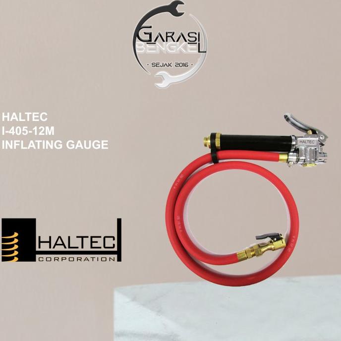 PROMO Haltec I-405-12M Inflator Gauge - Pengisian Angin