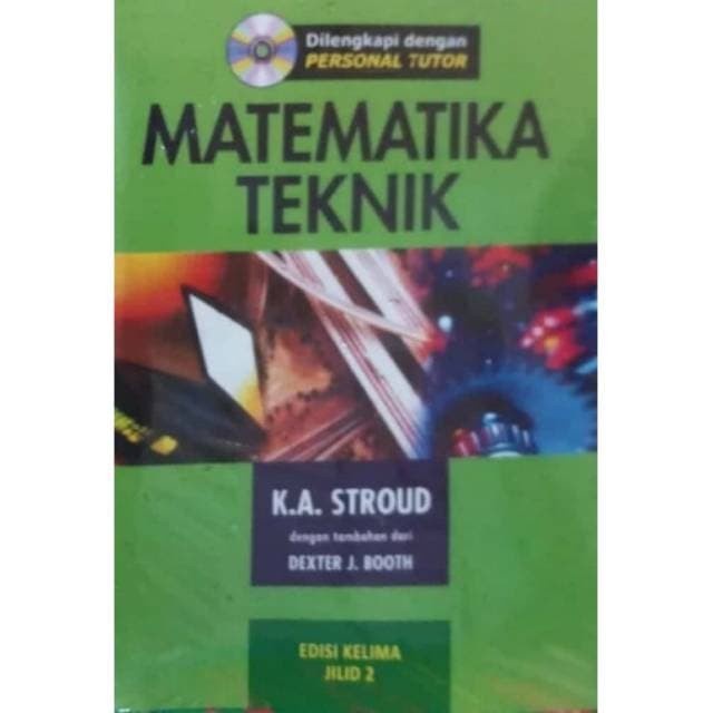 [New Ori] Matematika Teknik Jilid 2 Edisi 5 Dilengkapi Dengan Personal Tutor Terbaru