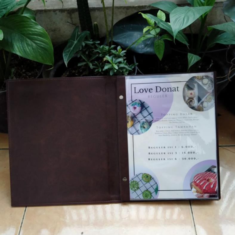 

Terlaris Buku Menu A4 - Polos Tanpa Logo - Isi Plastik 10 Lembar