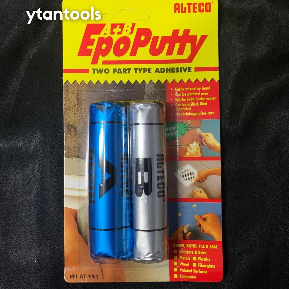 

Promo - Lem Epo Putty ALTECO / Lem Porting Tahan Panas / Epo Putty / Lem Serbaguna 100 Gram .,