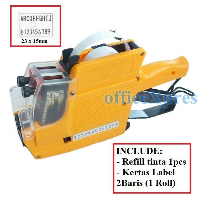 Price Label 6600 2 Line / Alat Label Harga 2 Baris / Pencetak Harga