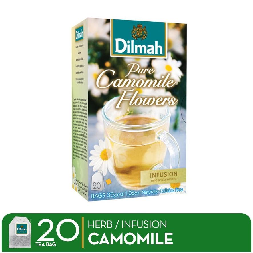 

Flash Sale DILMAH Pure Camomile Flowers 20 bags / Teh Dilmah Chamomile Flower
