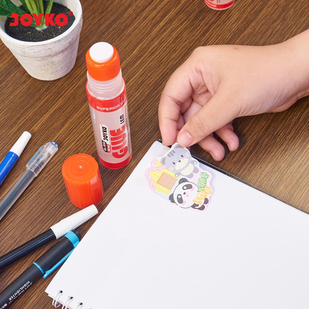 

Model Baru JOYKO TRANSPARENT GLUE 50ML LEM CAIR BENING JOYKO PRAKARYA GL-R50 12PCS !