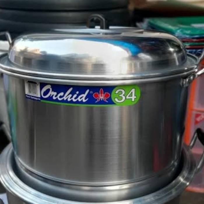 [Ori] Panci Langseng Orchid 34 Cm/Panci Kukus Orchid 34 Cm/Panci Orchid Terbaru