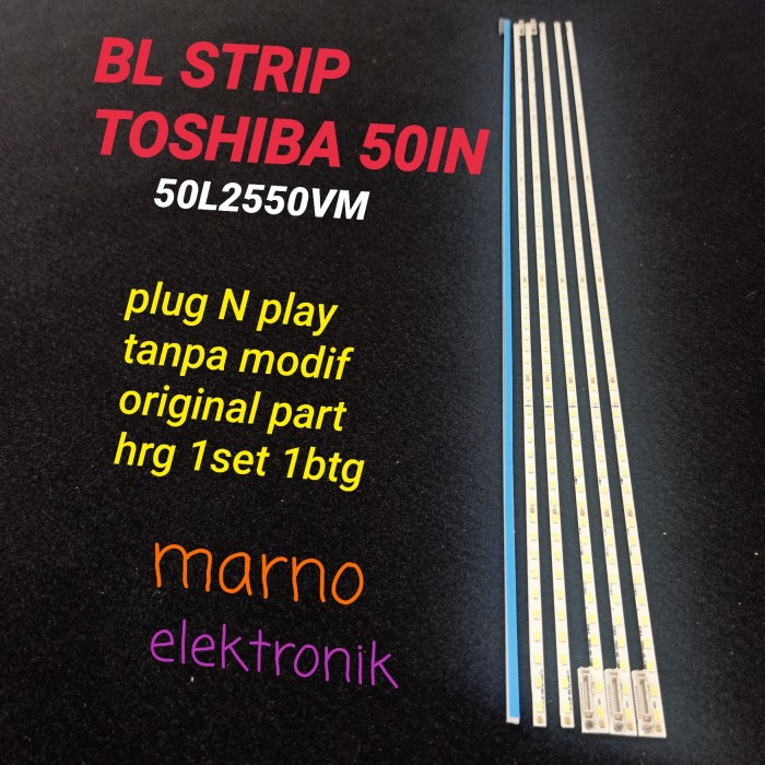 [Ori] Backlight Tv Toshiba 50L2550Vj 50L5550Vj Bl Toshiba 50L2550 50L5550 Diskon