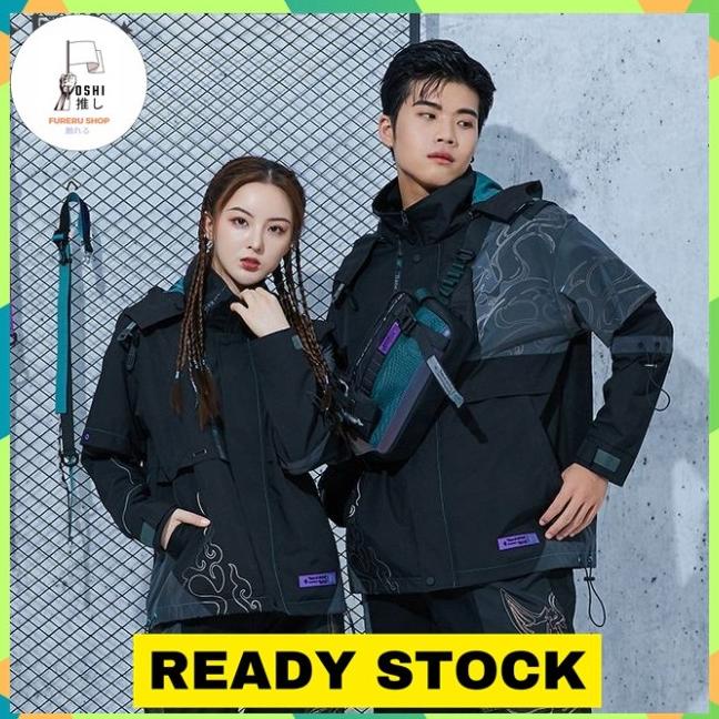 Xiao Vigilant Yaksha Theme Jacket (Size M) - Genshin Impact