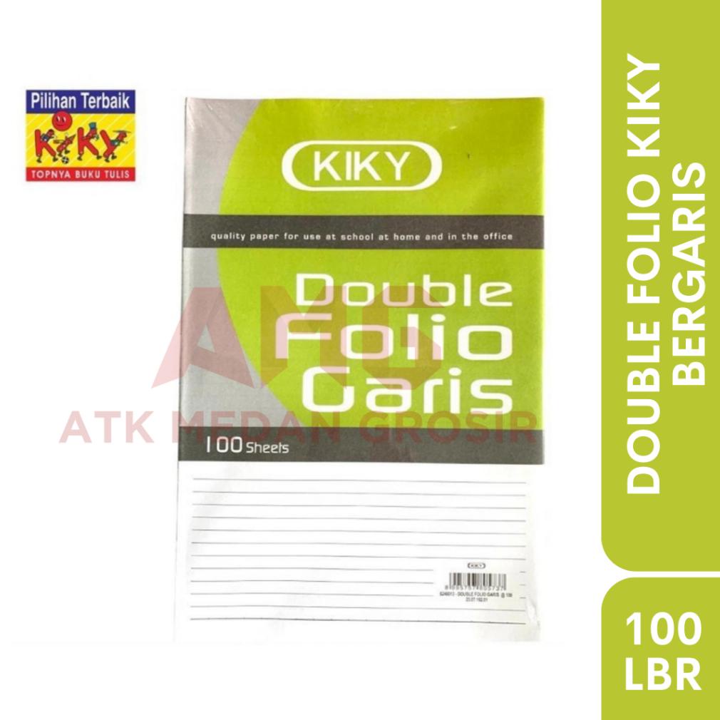 

Update DOUBLE FOLIO SIDU / KIKY 70GRAM TEBAL ISI 100LEMBAR .,