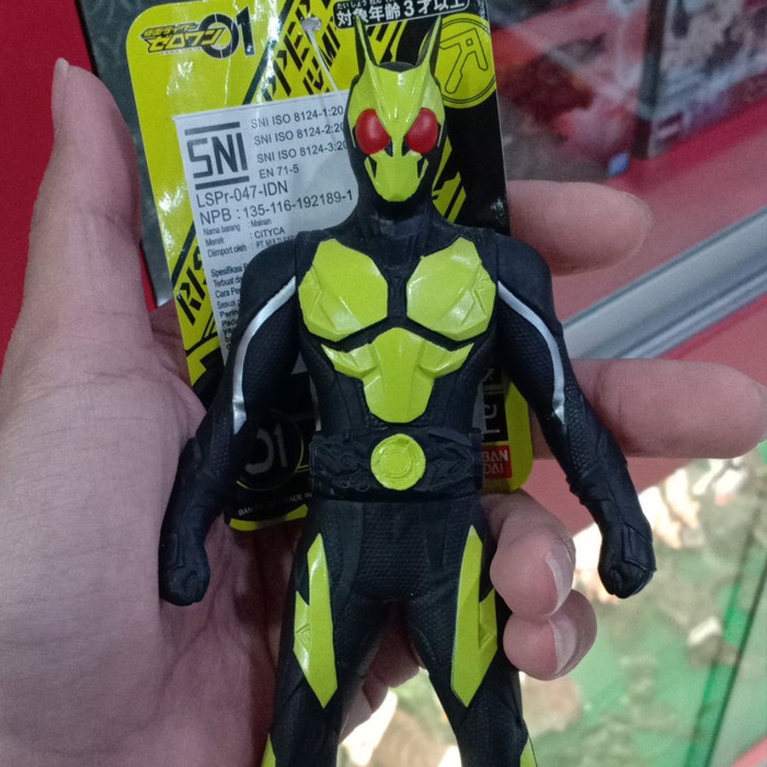 ✅Baru Legend Rider Hero Sofvics Sofubi Big Size Kamen Rider Zero One Metal Diskon