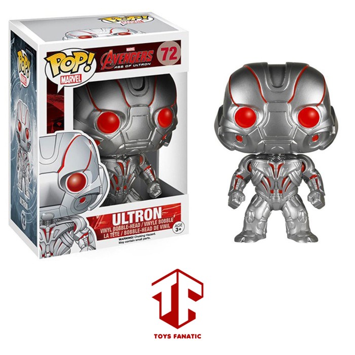 ✅Baru Funko Pop Marvel Avengers Age Of Ultron - Ultron #72 Limited