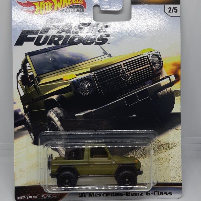 ✅COD Hotwheels 91 Mercedes Benz G-Class Fast And Furious Terbatas