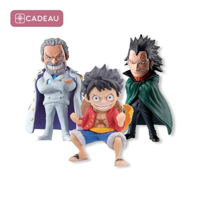 ✅Baru Monkey D Family Luffy Dragon  Garp Onepi No Mi Gashapon One Piece Berkualitas