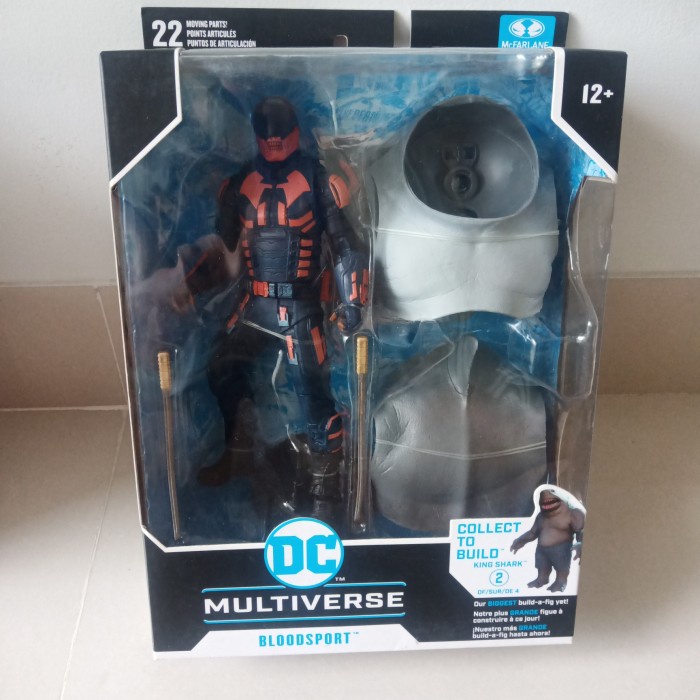 ✅Baru Bloodsport Mcfarlane Suicide Squad Dc Multiverse Terbatas