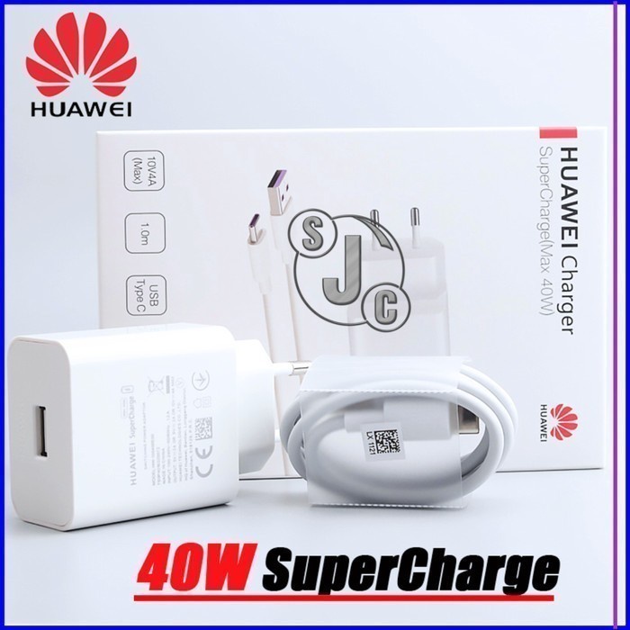 [Original] Huawei Charger 40 Watt Original 100 Type C Super Fast Charging Terbatas
