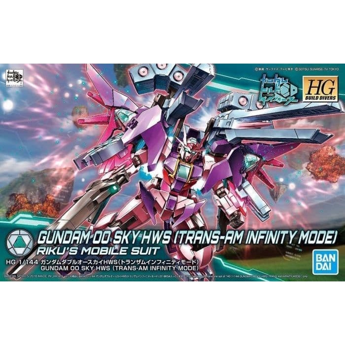 ✅Baru Hgbd Gundam 00 Sky Hws Infinity Mode Berkualitas