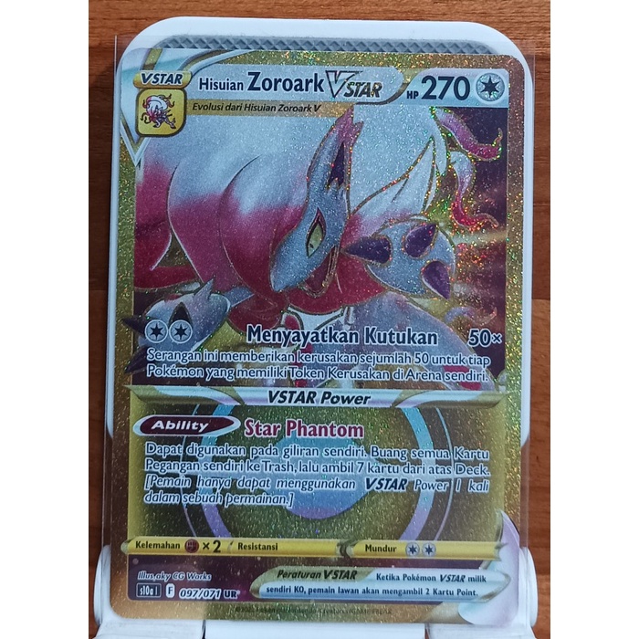 ✅COD Hisuian Zoroark Vstar Ur Berkualitas