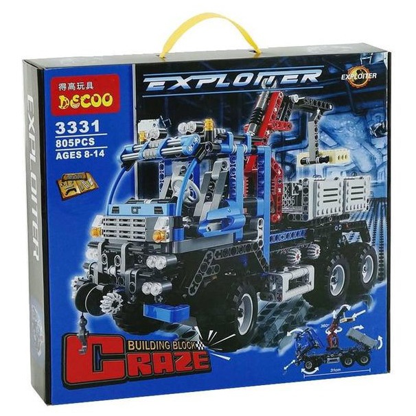 ✅Baru Mainan Edukatif Balok Bricks Decool 3331 Exploiter Craze - 805 Pcs Limited