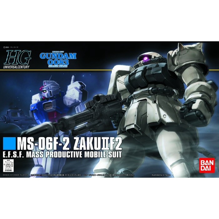 ✅Baru Hg Zaku Ii F2 Efsf Mass Productive Mobile Suit Zaku Terbatas
