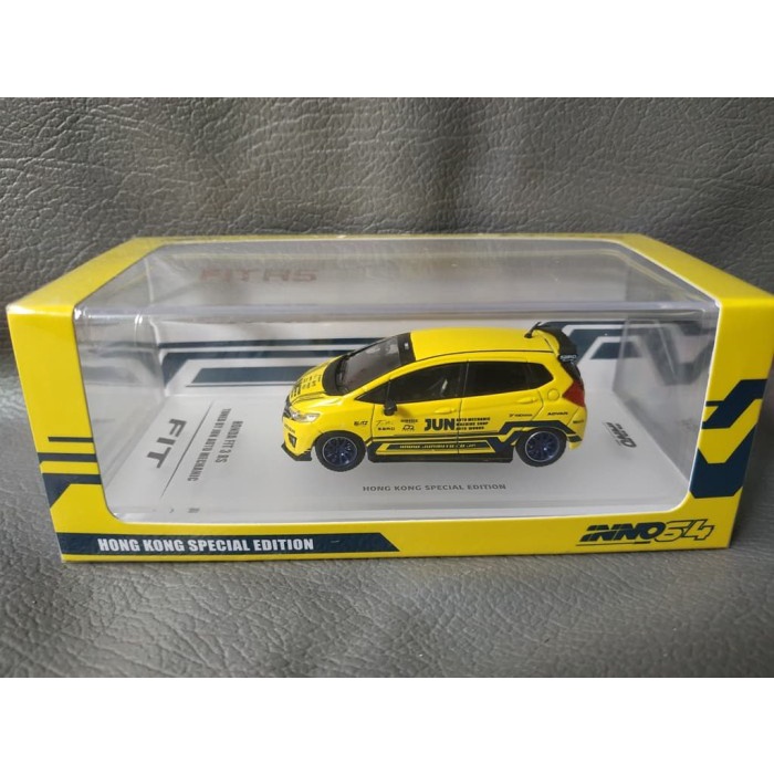 ✅COD Inno 1:64 Honda Fit 3 Rs Tuned By Jun Auto Berkualitas