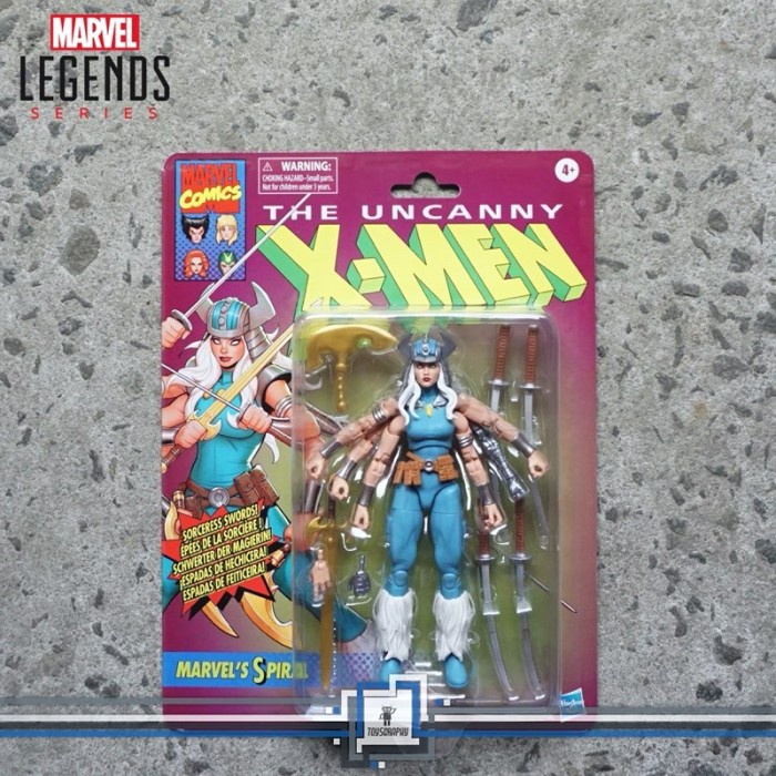 ✅Baru Marvel Legends Retro X-Men Marvel Spiral Vintage Retro Figure Limited