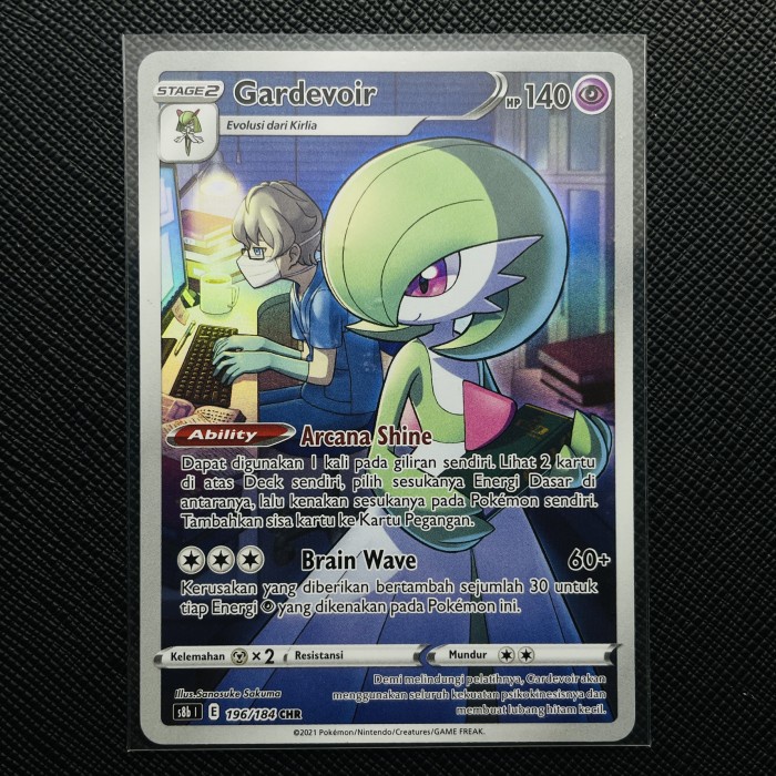 ✅COD Gardevoir S8B Chr Character Rare Kartu Pokemon Tcg Indonesia Terbatas