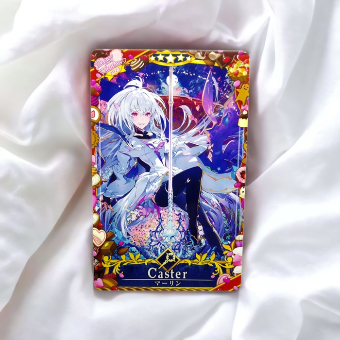✅COD Kartu Fgo Arcade Card - Merlin Final Ascension Valentine Edition Berkualitas